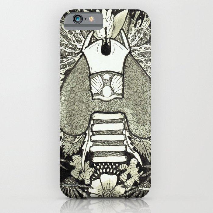 The Anatomical Thyroid- Organs and Herbs series iPhone Case