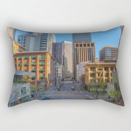 Empty City Rectangular Pillow