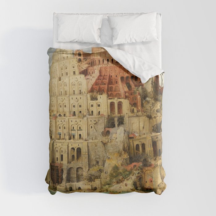 The Tower of Babel Duvet Cover