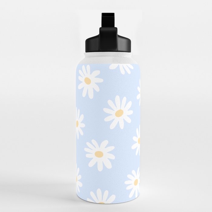 Lebrii Freya Flowers 12 oz Water Bottle with Sport Lid - Society6