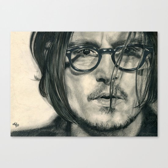 Secret Window Traditional Portrait Print Canvas Print