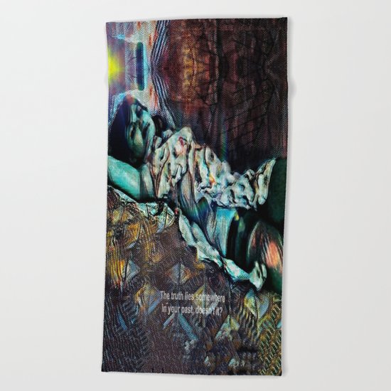 Lies From The Past Beach Towel
