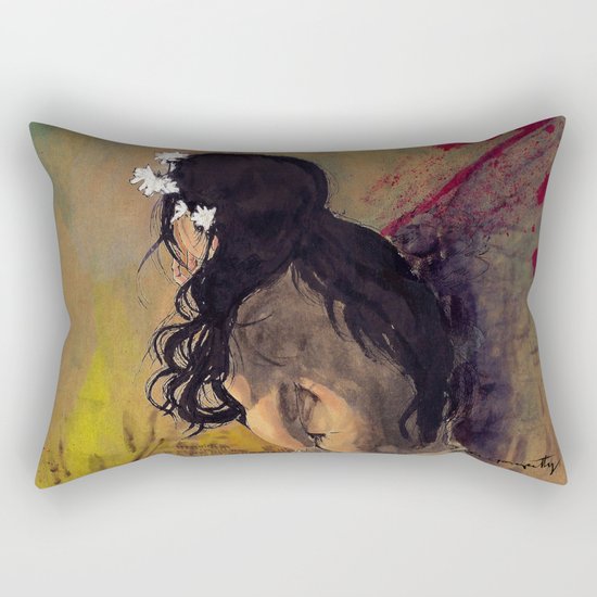 Sorry, Goodbye Rectangular Pillow
