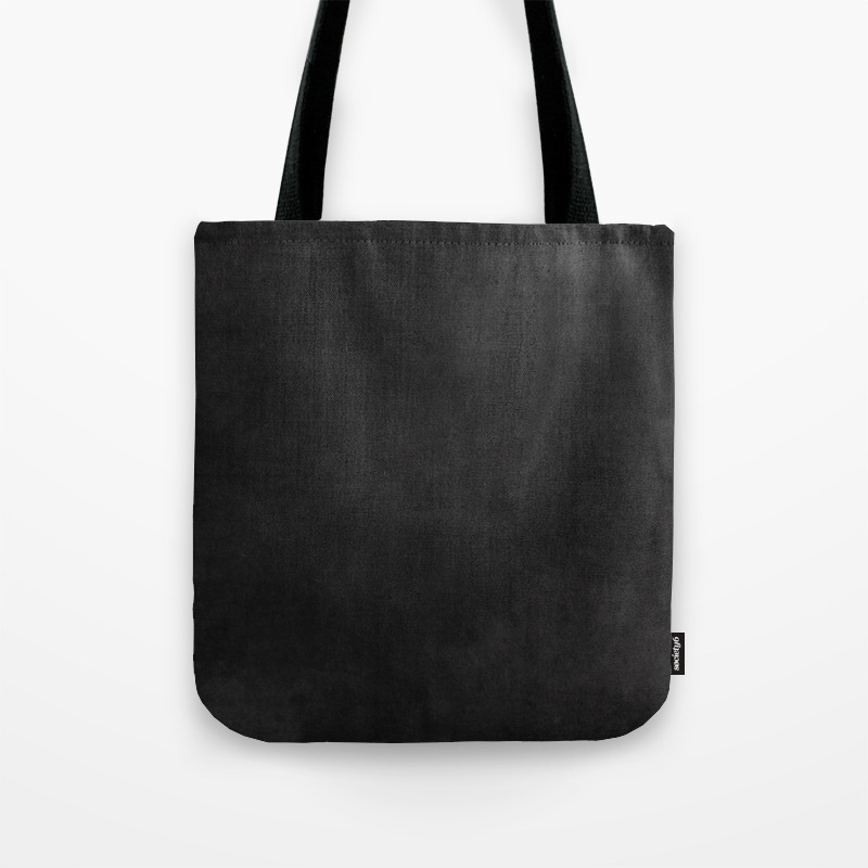 black simple handbag
