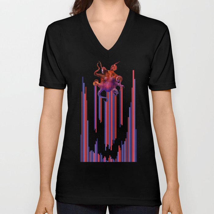 Colour Out of Space V Neck T Shirt