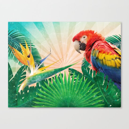Tropics Canvas Print
