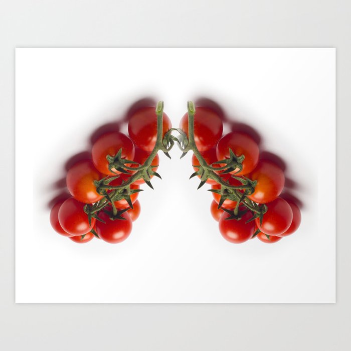 Cherry toatoes lungs Art Print
