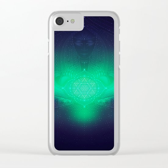dreaming gate Clear iPhone Case