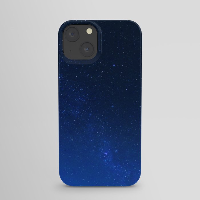 Blue Night Sky (Color) iPhone Case
