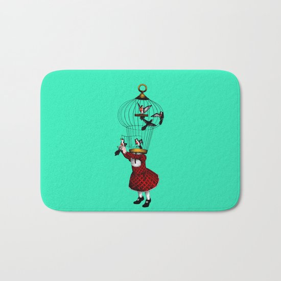 the cage Bath Mat