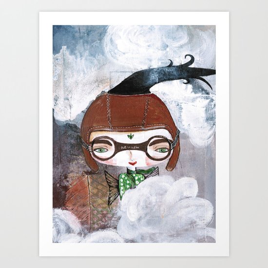 New-View Bhoomie Art Print