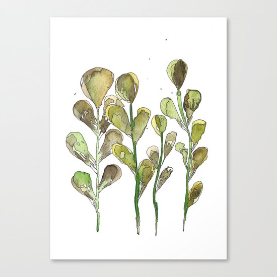 Leaves10 Canvas Print