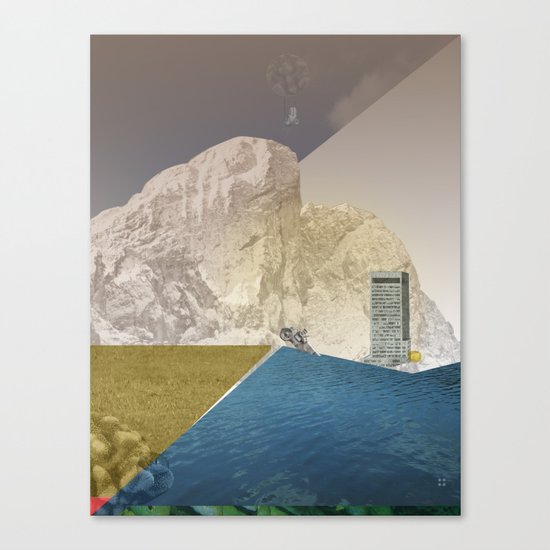 atmosphere 7 · End of the night Canvas Print