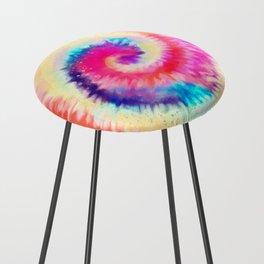 Psychedelic 1960s Trippy Counter Stool