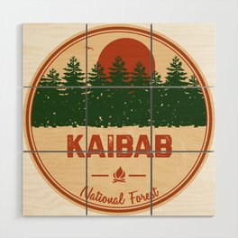 Kaibab National Forest Wood Wall Art