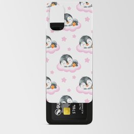 Sleepy Baby Girl Penguin Android Card Case