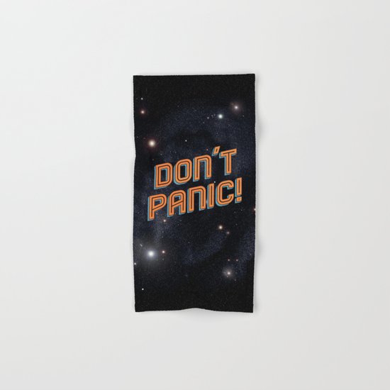 Don't Panic Hand & Bath Towel