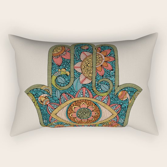 Hamsa Rectangular Pillow