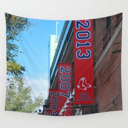 Red Sox - 2013 World Series Champions!  Fenway Park Wall Tapestry