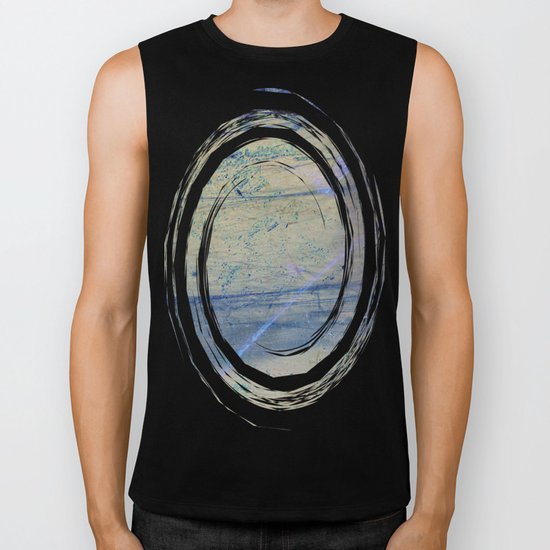 Feeling blue Biker Tank