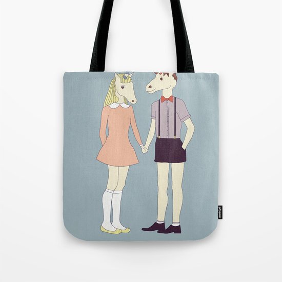 Our love is unique, we are Unicorns Tote Bag