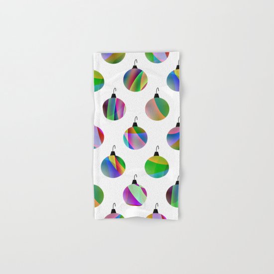 Christmas Tree Decoration Hand & Bath Towel