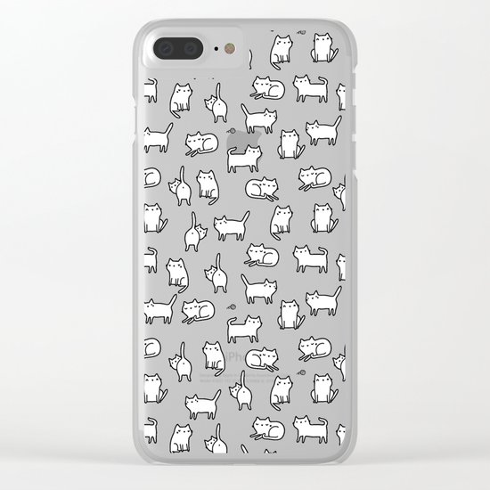 Cats. Cats. Cats Clear iPhone Case