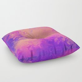Sunset Bliss Floor Pillow