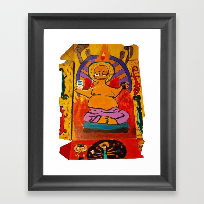 Simpson Framed Art Print