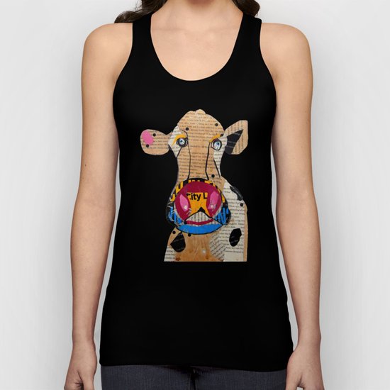 cow frazer Unisex Tank Top