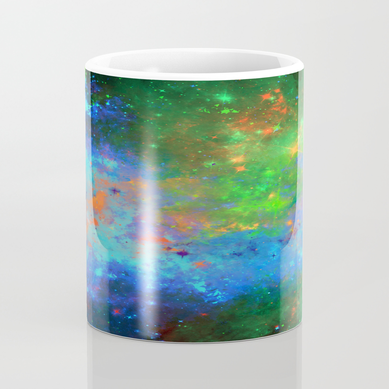 Speed Of Light Abstract Space Painting Coffee Mug By Printpix Society6