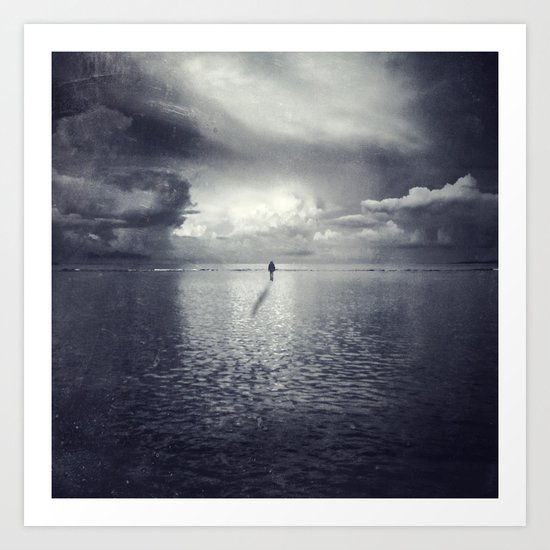 walk of imagination Art Print
