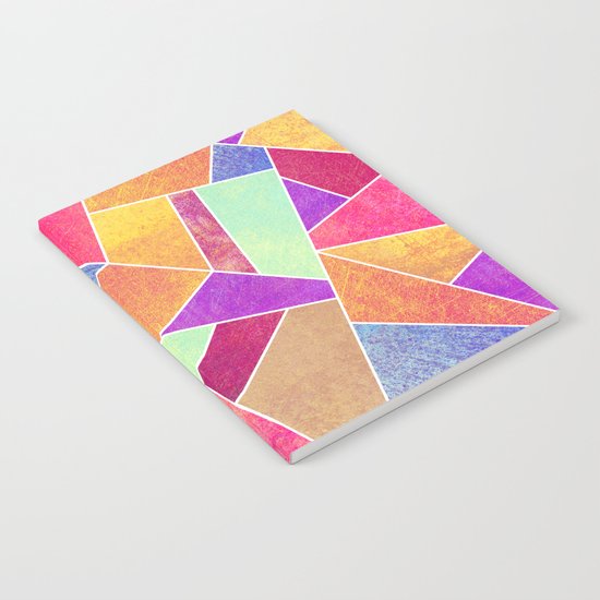 Colorful Stone Notebook
