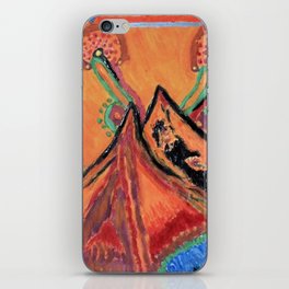 " the mountain " iPhone Skin