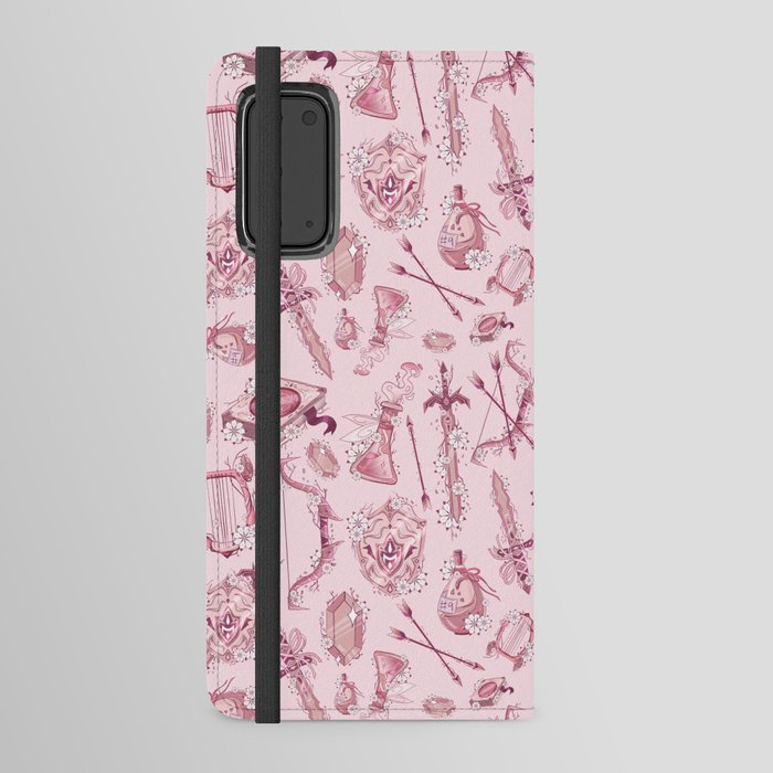 Soft Hero Pastel Pink Android Wallet Case