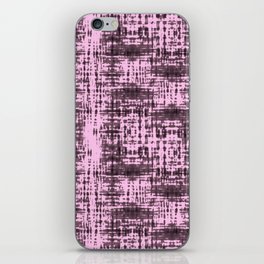 Hand Dyed Stripes Pink iPhone Skin