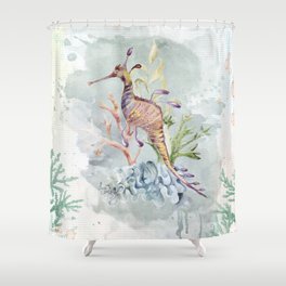 Water Horse Shower Curtain