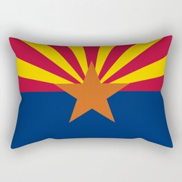 Arizona: Arizona State Flag Rectangular Pillow