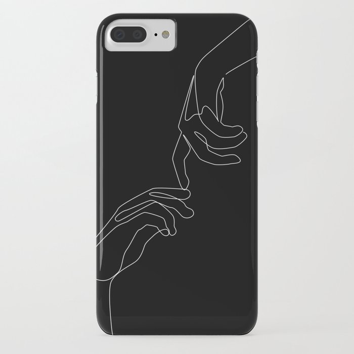 touch in dark iphone case