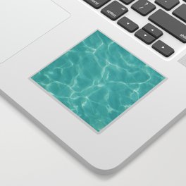 Caribbean Ocean Glow #1 #sea #wall #art #society6 Sticker