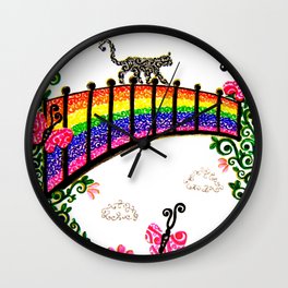 The Rainbow Bridge Wall Clock