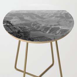 Grand Canyon Black and White Side Table