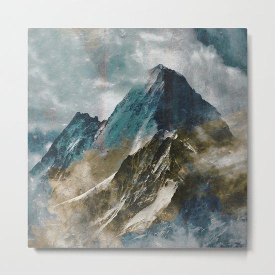 MOUNTAIN Metal Print