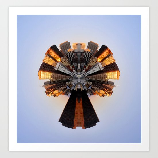 San Francisco Samouraï Art Print