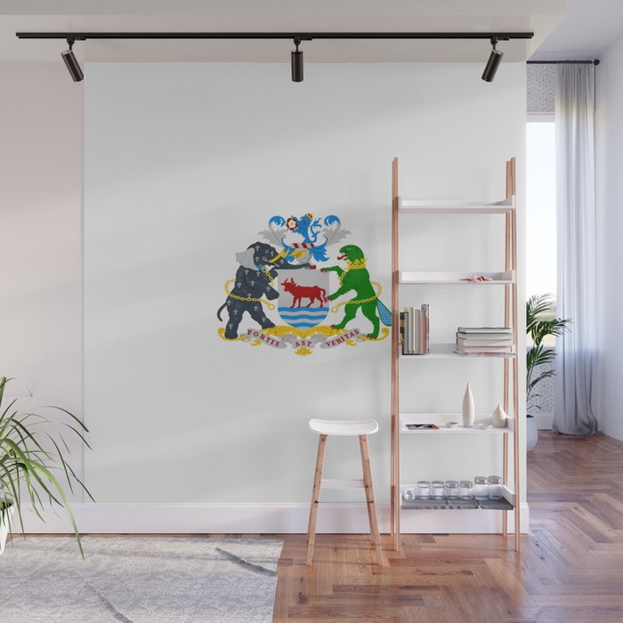 flag of Oxford Wall Mural