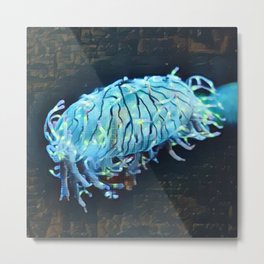 Strange Glowing Jellyfish | Underwater | Marine Animals | Aquatic | Sea Life | Travel Photography Art Metal Print