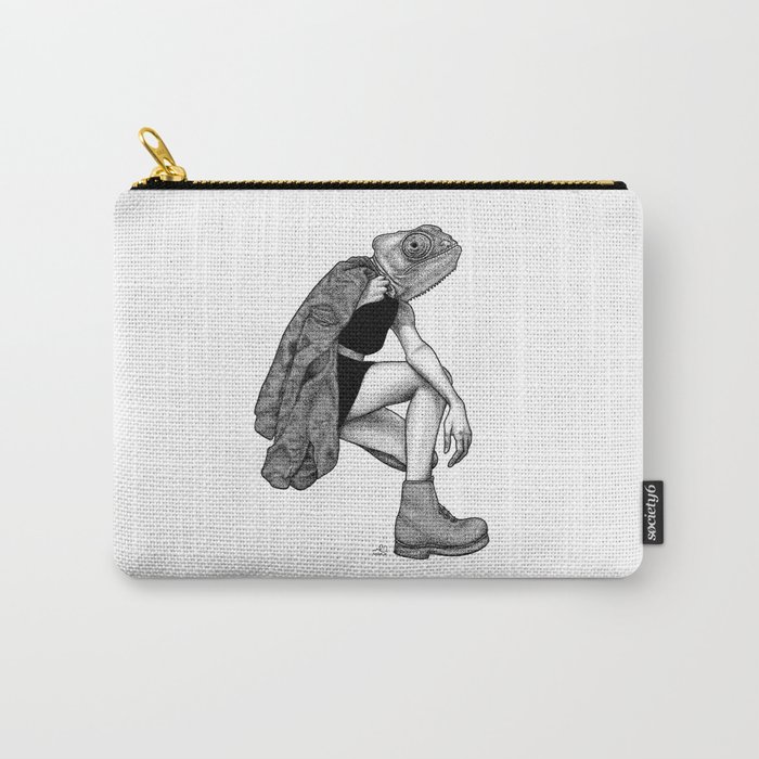 Lizard Lady Carry-All Pouch