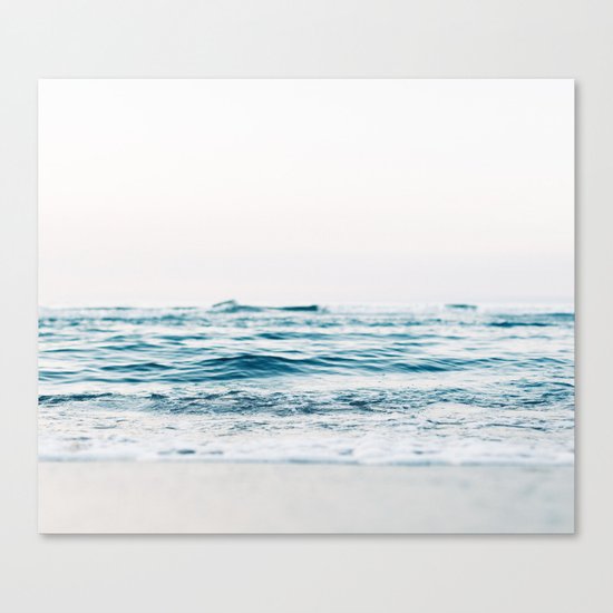 Kiss Me Like A Wave Canvas Print