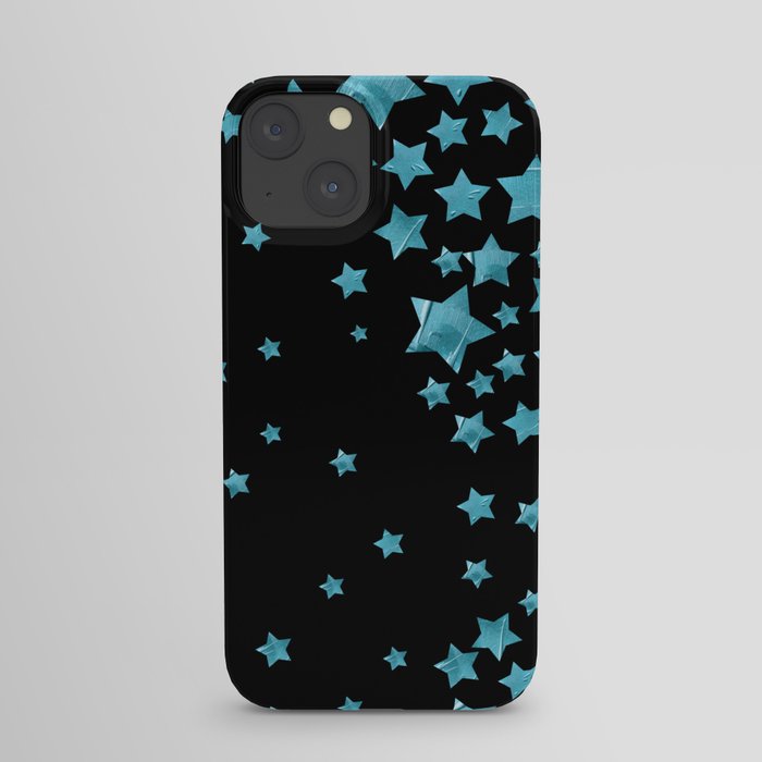 Starry Magic - Blue iPhone Case