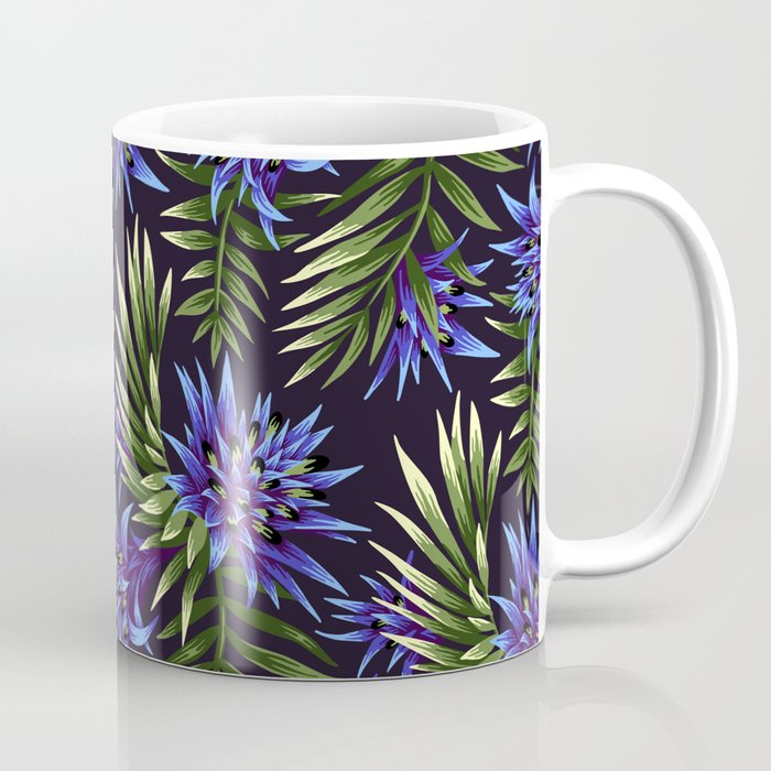 Aechmea Fasciata - Blue/Green Coffee Mug